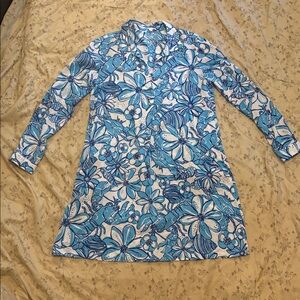 Lilly Pulitzer Lillith Tunic Dress in Flamenco Beach